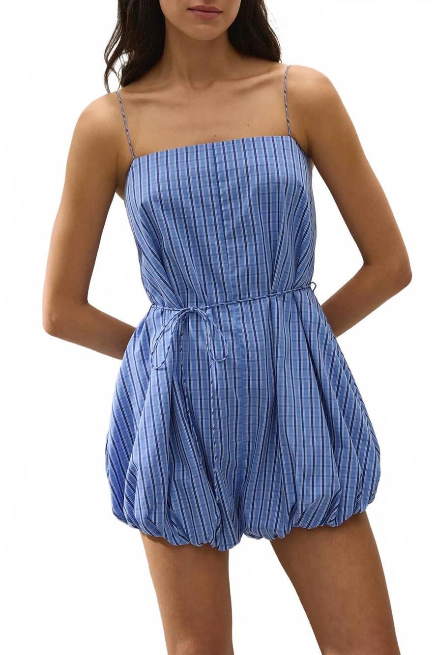 NEW FAITHFULL THE BRAND riatto sleeveless playsuit in sotto